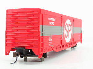 HO Bachmann Silver Series 18107 SP Southern Pacific Railroad Box Car #51187