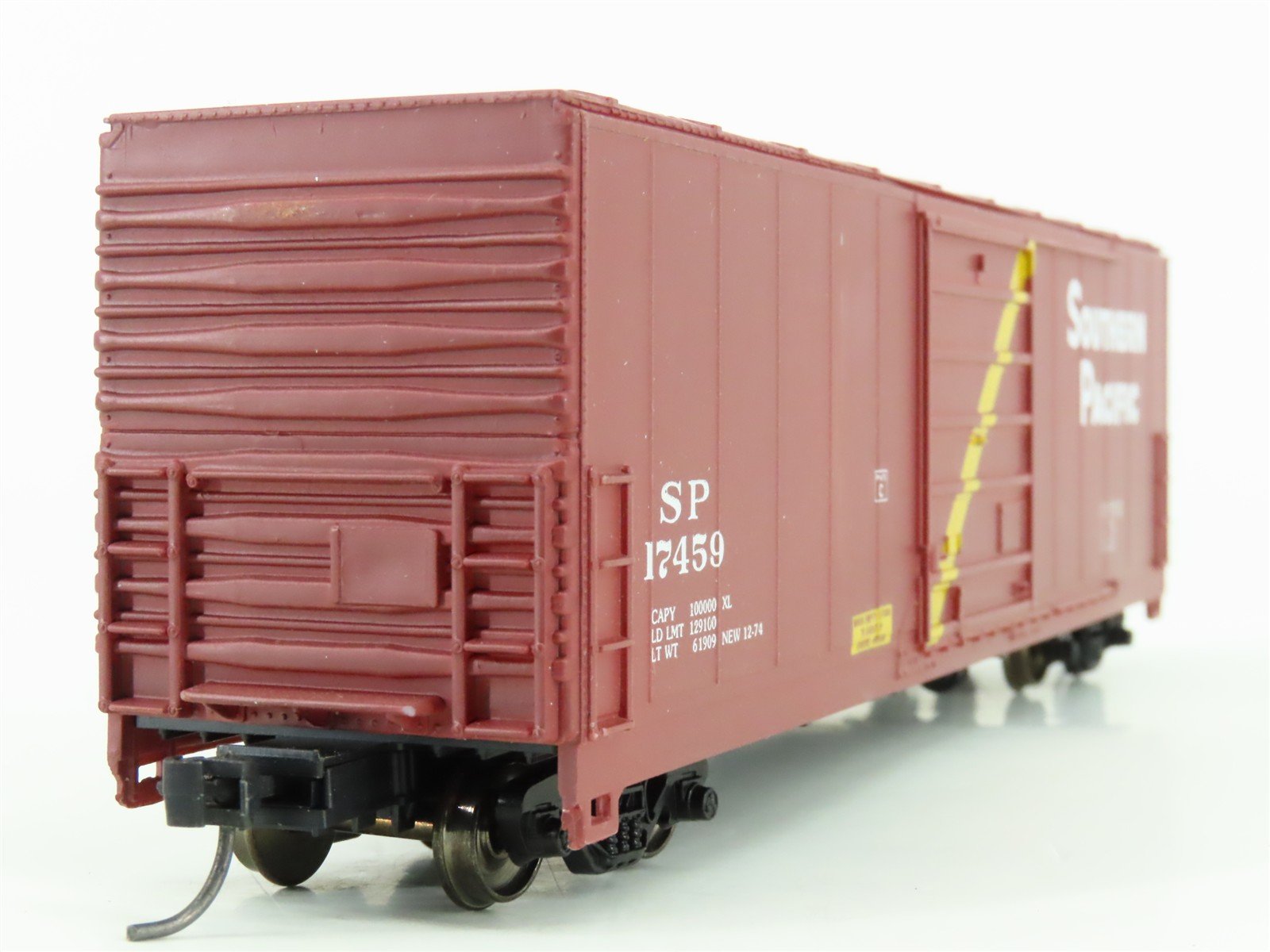 HO Scale Bev-Bel 9986 SP Southern Pacific 50' Single Door Box Car #17459