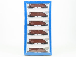 HO Scale Bachmann Silver Series 18706 CR Conrail 3-Bay Hoppers 6-Pack Sealed