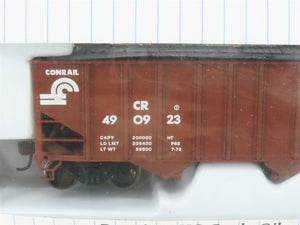 HO Scale Bachmann Silver Series 18706 CR Conrail 3-Bay Hoppers 6-Pack Sealed