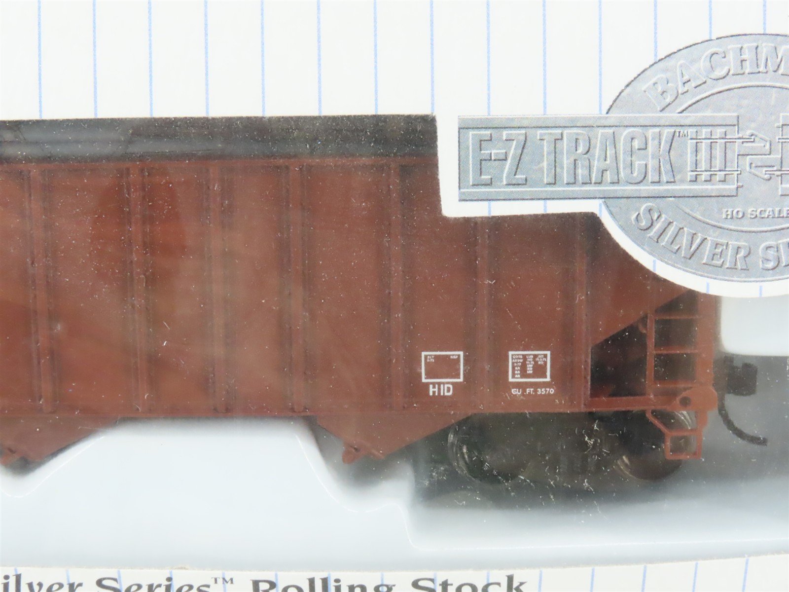 HO Scale Bachmann Silver Series 18706 CR Conrail 3-Bay Hoppers 6-Pack Sealed