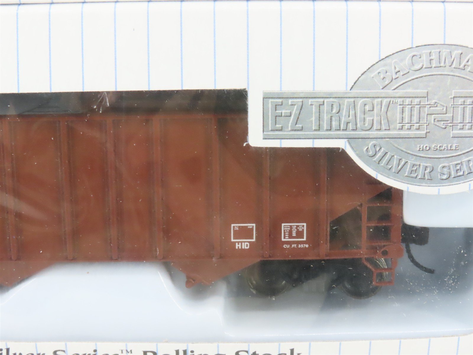HO Scale Bachmann Silver Series 18706 CR Conrail 3-Bay Hoppers 6-Pack Sealed