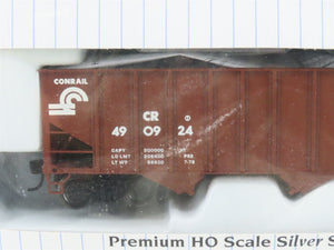 HO Scale Bachmann Silver Series 18706 CR Conrail 3-Bay Hoppers 6-Pack Sealed