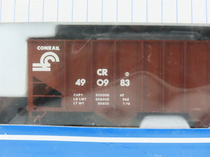 HO Scale Bachmann Silver Series 18706 CR Conrail 3-Bay Hoppers 6-Pack Sealed