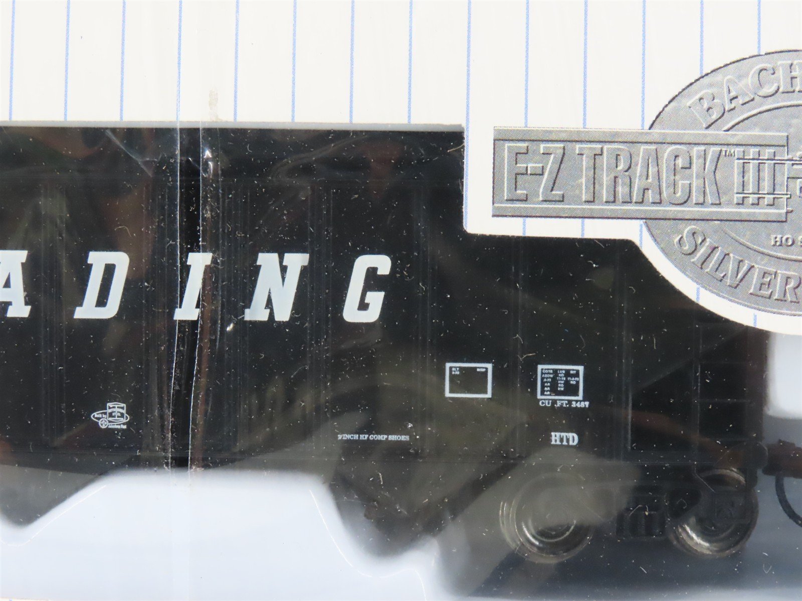 HO Scale Bachmann Silver Series 18710 RDG Reading 3-Bay Hoppers 6-Pack Sealed