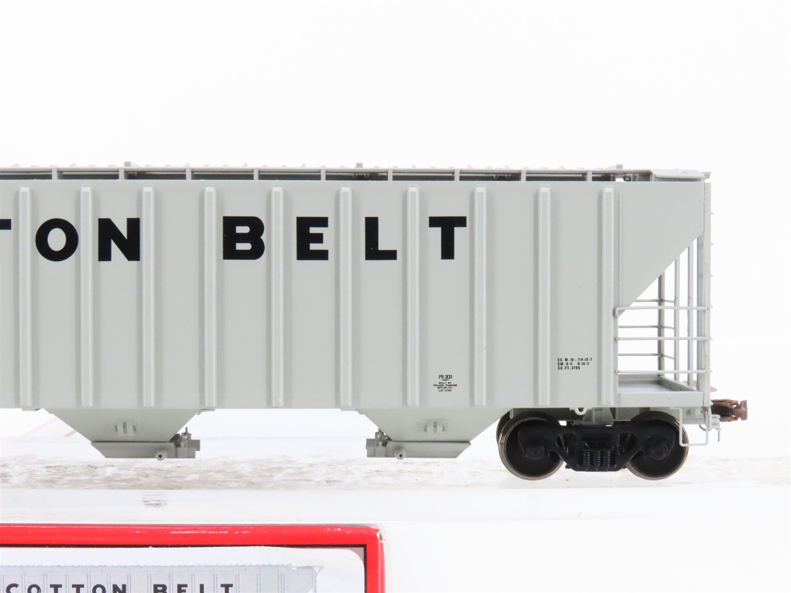 HO Scaletrains Operator SXT10533 SSW Cotton Belt 3-Bay Covered Hopper #77955