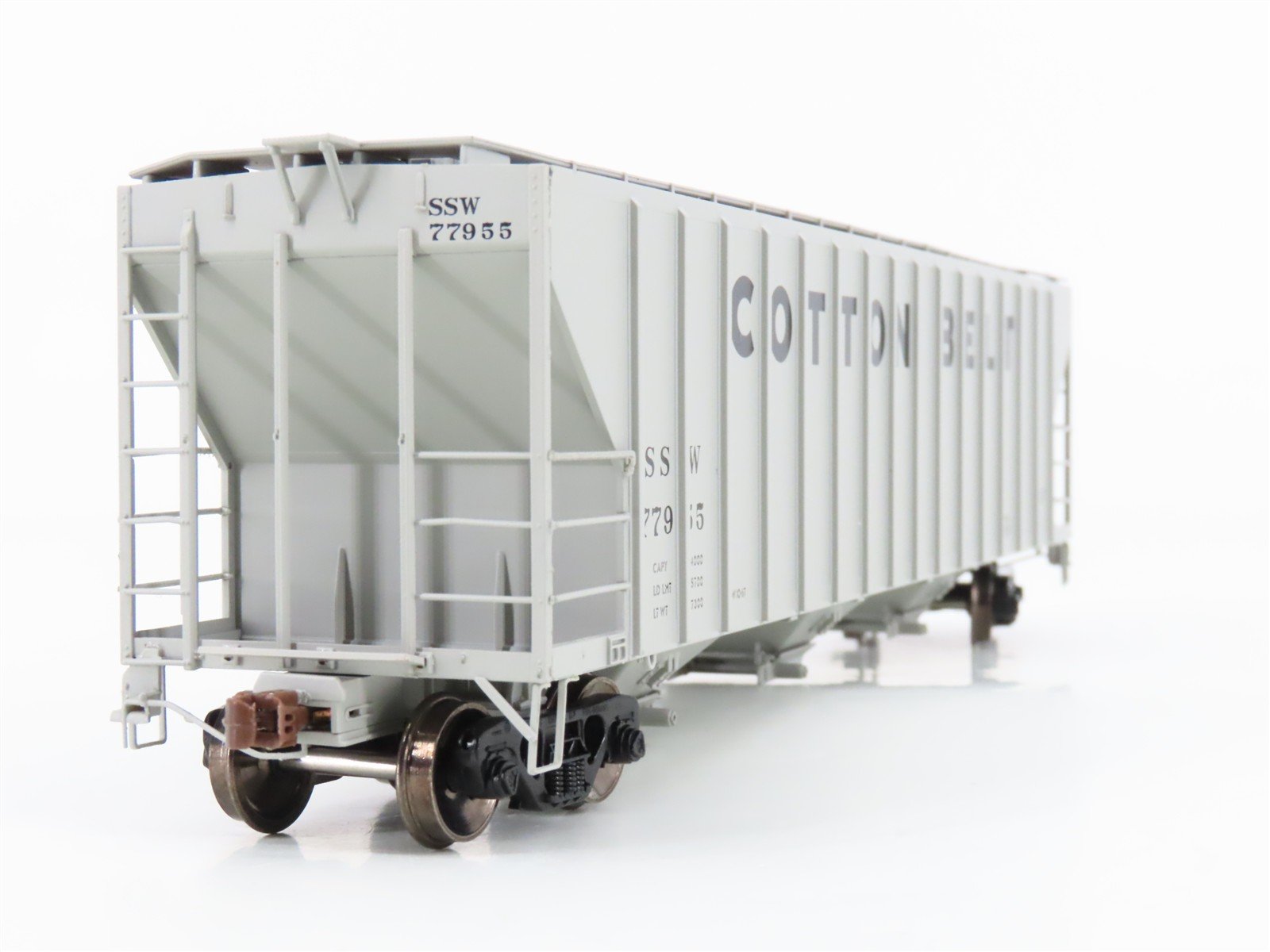 HO Scaletrains Operator SXT10533 SSW Cotton Belt 3-Bay Covered Hopper #77955