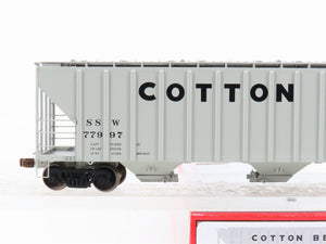 HO Scaletrains Operator SXT10534 SSW Cotton Belt 3-Bay Covered Hopper #77997