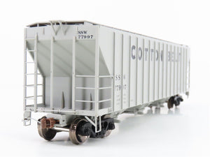 HO Scaletrains Operator SXT10534 SSW Cotton Belt 3-Bay Covered Hopper #77997