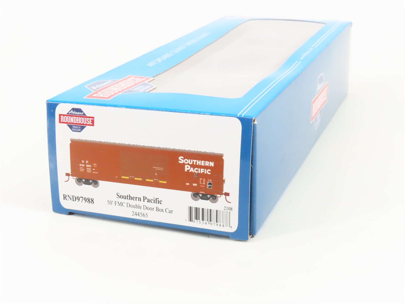 HO Scale Athearn Roundhouse RND97988 SP Southern Pacific 50' Box Car #244565