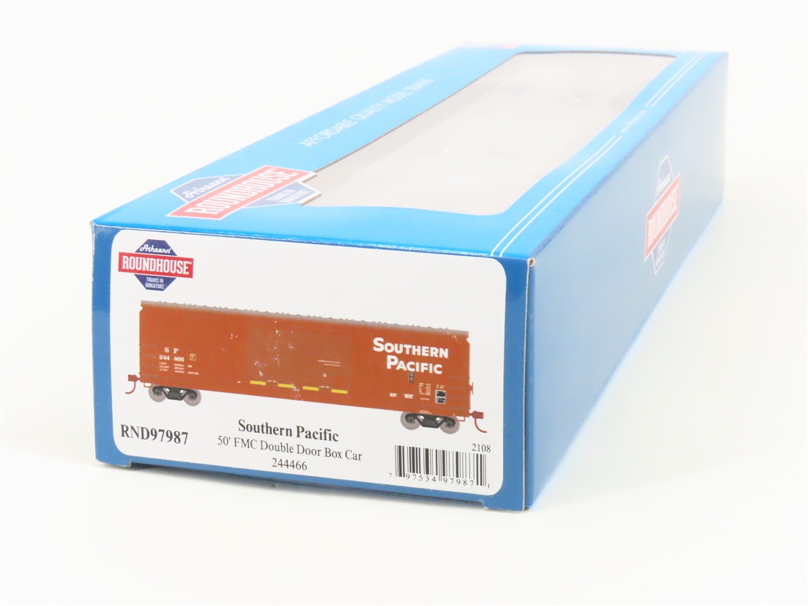 HO Scale Athearn Roundhouse RND97987 SP Southern Pacific 50' Box Car #244466