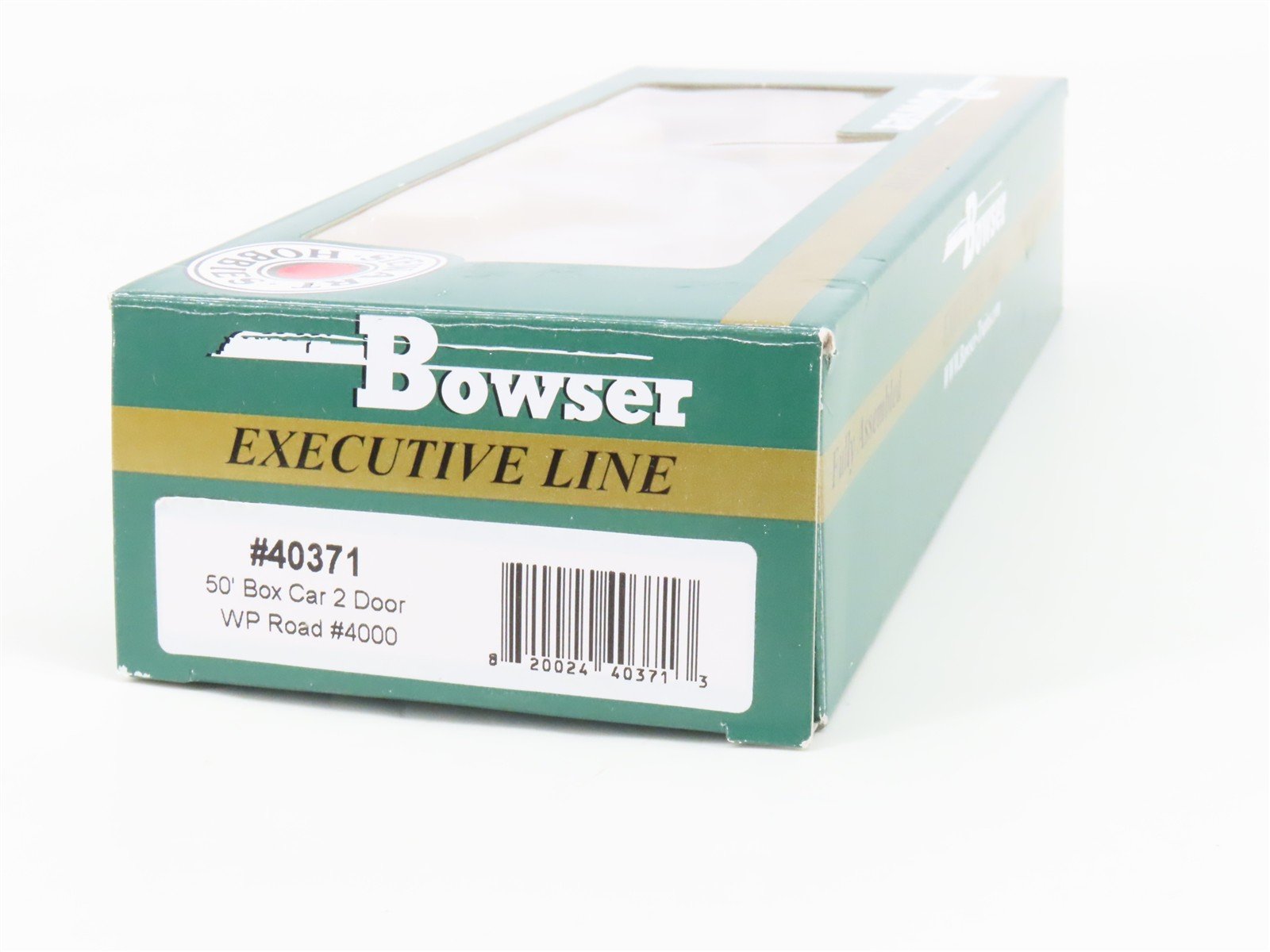 HO Bowser Stewart Executive Line 40371 WP Western Pacific 50' Box Car #4000