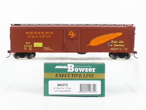 HO Bowser Stewart Executive Line 40372 WP Western Pacific 50' Box Car #4006