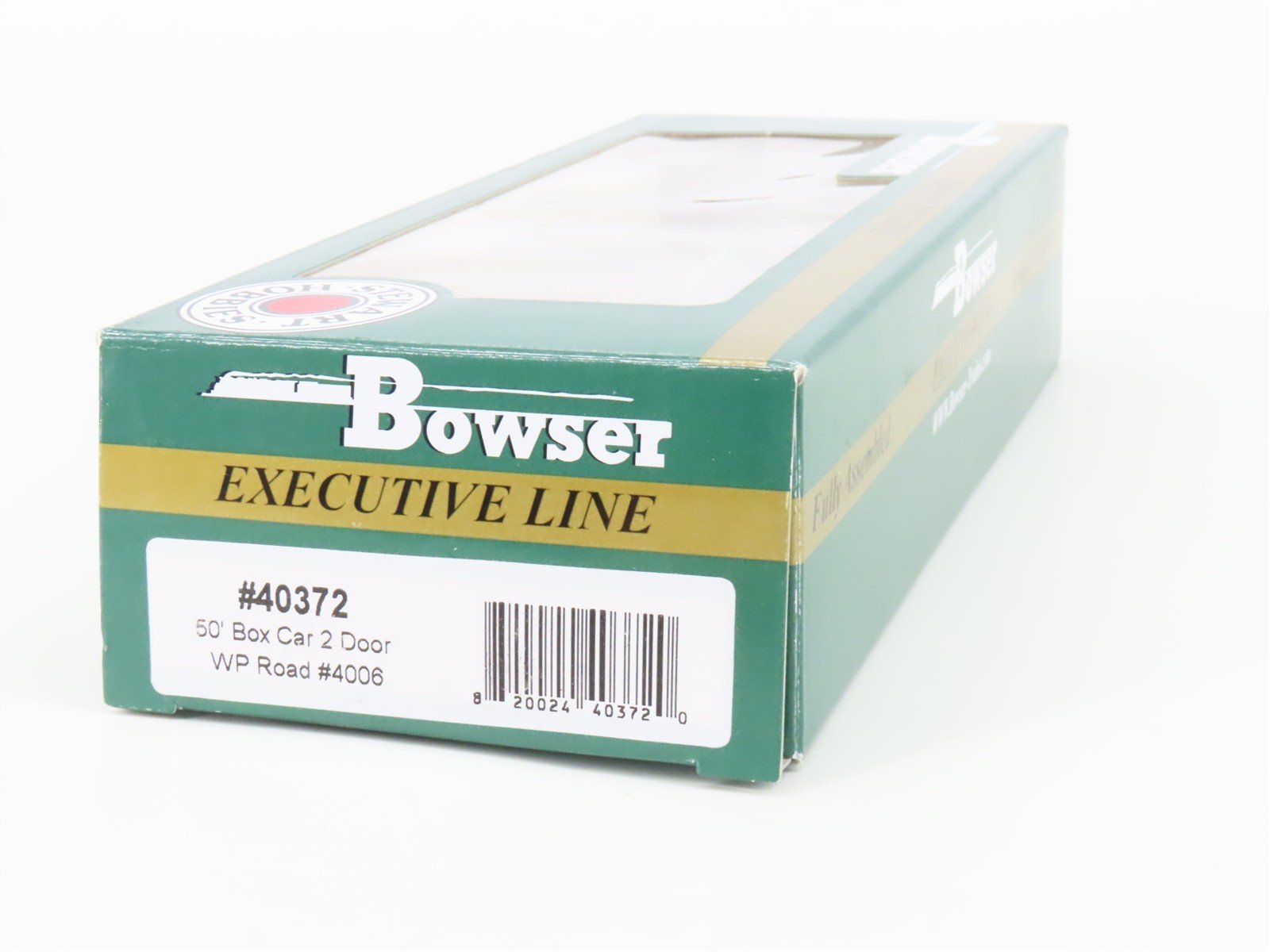 HO Bowser Stewart Executive Line 40372 WP Western Pacific 50' Box Car #4006