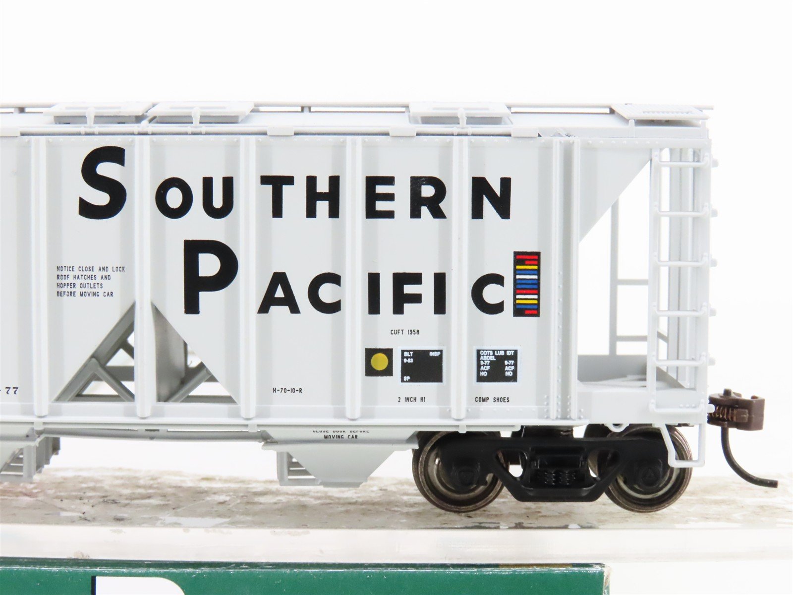 HO Bowser Stewart Executive Line 40313 SP Southern Pacific 2-Bay Hopper #402423