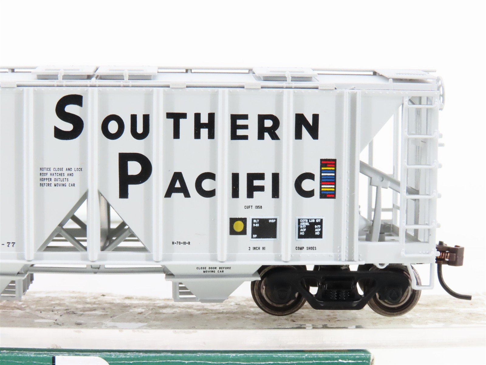 HO Bowser Stewart Executive Line 40314 SP Southern Pacific 2-Bay Hopper #402434