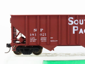 HO Scale Bowser 55111 SP Southern Pacific 3-Bay Open Hopper #481021 - Upgraded