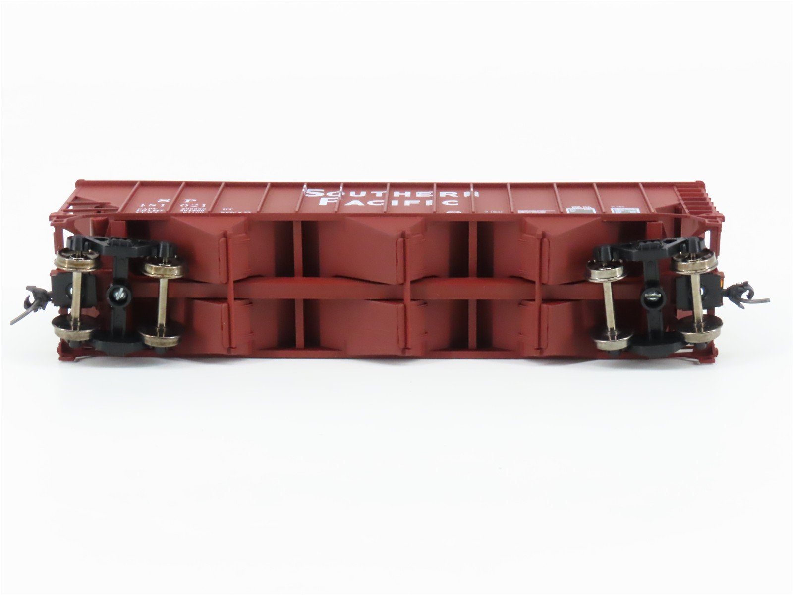 HO Scale Bowser 55111 SP Southern Pacific 3-Bay Open Hopper #481021 - Upgraded