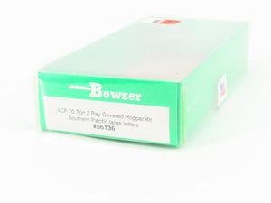 HO Scale Bowser 56136 SP Southern Pacific 2-Bay Covered Hopper #400031 -Upgraded