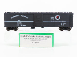 HO Scale Bowser English's 3-1504 NP Northern Pacific 50' Box Car #1176 -Upgraded