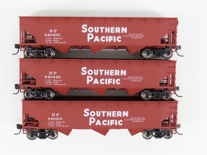 HO Bowser Stewart 691-11049 SP Southern Pacific 3-Bay Hopper 3-Pack - Upgraded