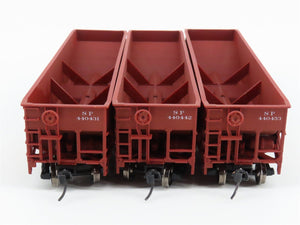 HO Bowser Stewart 691-11049 SP Southern Pacific 3-Bay Hopper 3-Pack - Upgraded