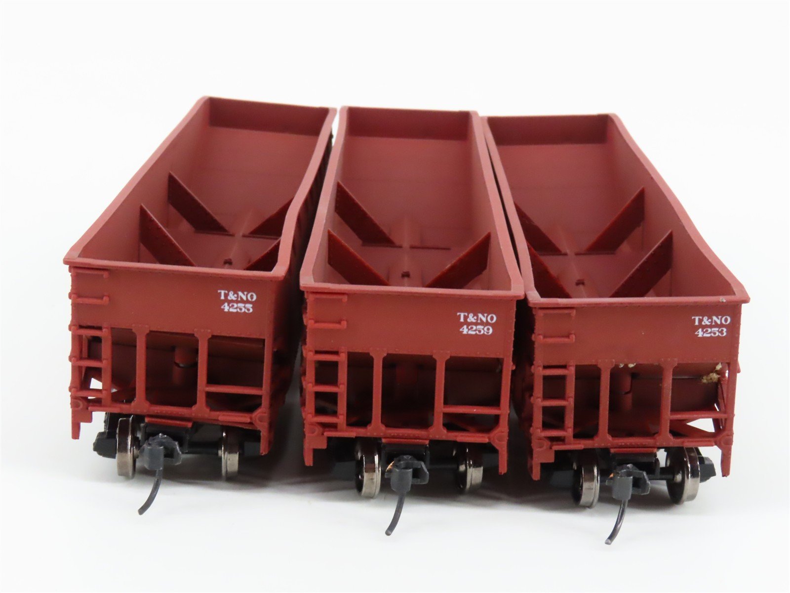 HO Bowser Stewart 11041 T&NO SP Southern Pacific 3-Bay Hopper 3-Pack - Upgraded