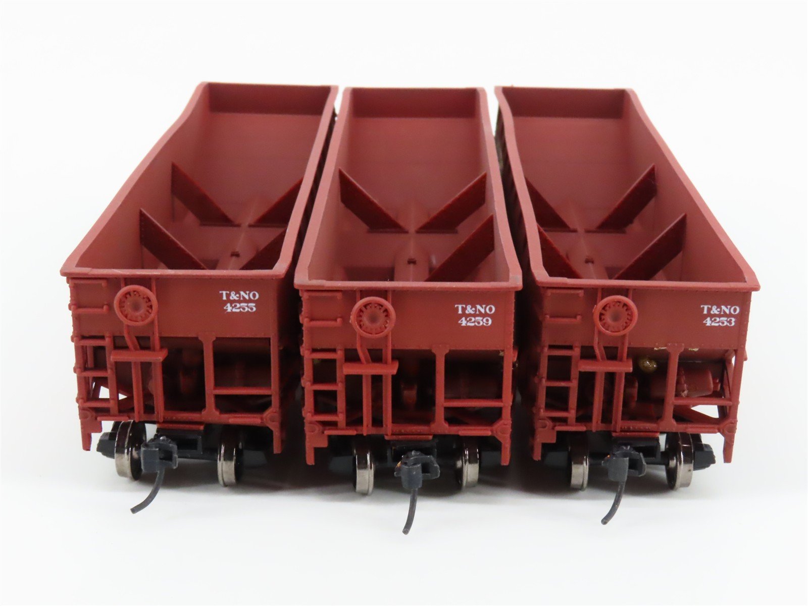 HO Bowser Stewart 11041 T&NO SP Southern Pacific 3-Bay Hopper 3-Pack - Upgraded