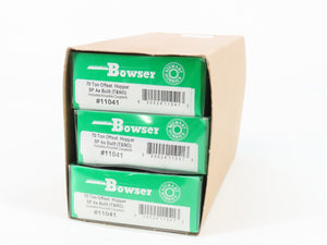 HO Bowser Stewart 11041 T&NO SP Southern Pacific 3-Bay Hopper 3-Pack - Upgraded