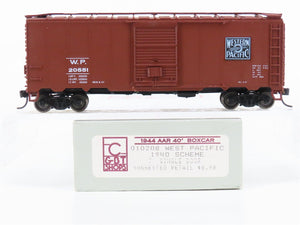 HO Scale C&BT Shops 010208 WP Western Pacific 40' Box Car #20551 - Upgraded