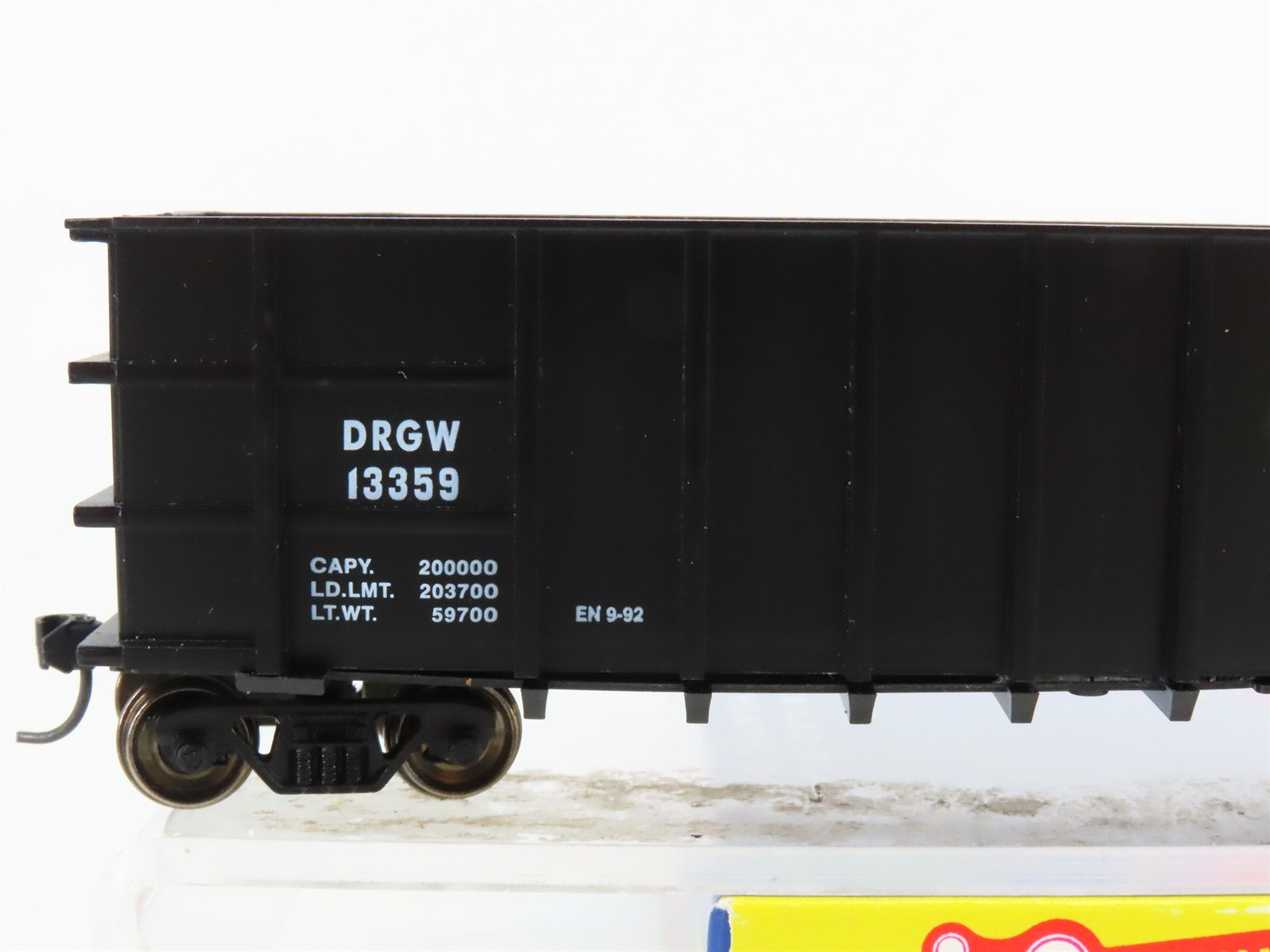 HO Scale Roundhouse 7844 DRGW Rio Grande Thrall Coal Gondola #13359 - Upgraded
