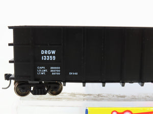 HO Scale Roundhouse 7844 DRGW Rio Grande Thrall Coal Gondola #13359 - Upgraded
