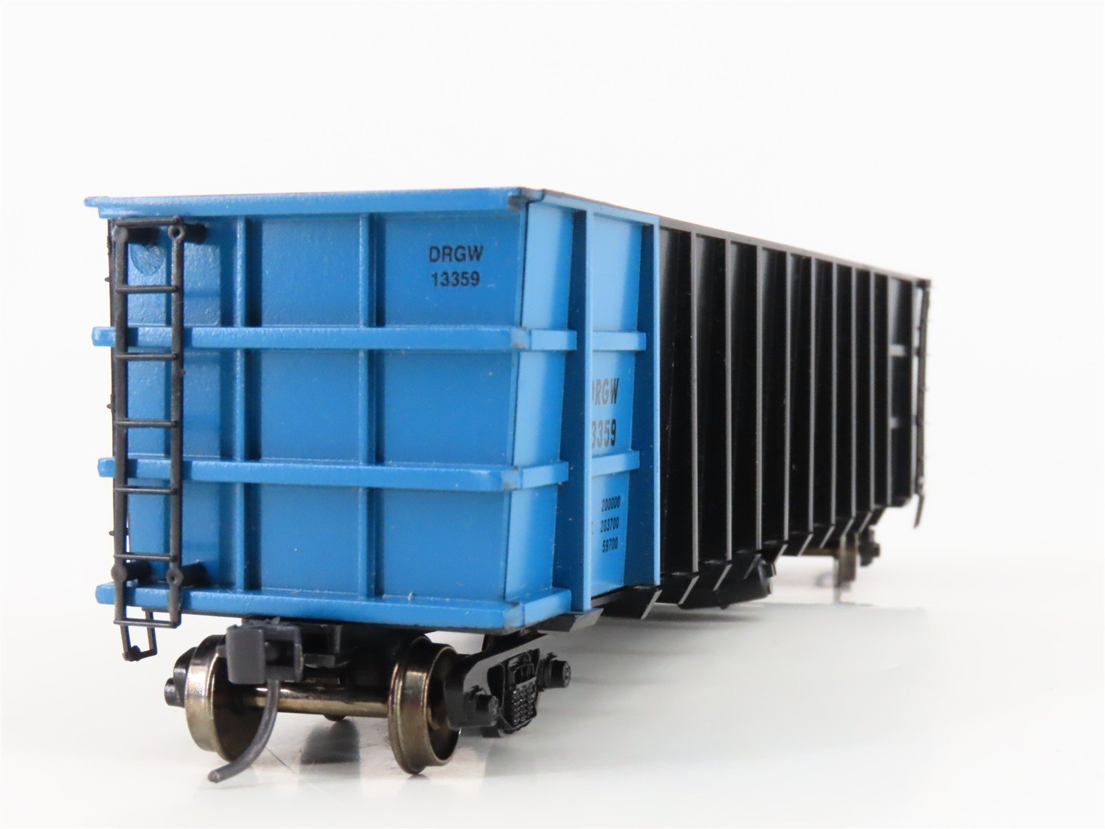 HO Scale Roundhouse 7844 DRGW Rio Grande Thrall Coal Gondola #13359 - Upgraded