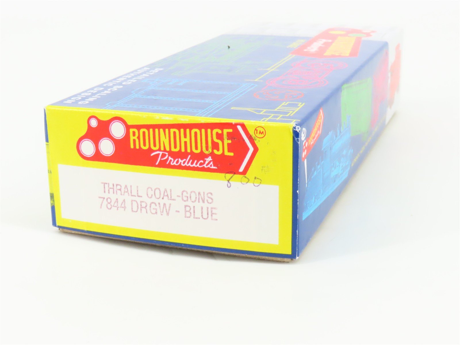 HO Scale Roundhouse 7844 DRGW Rio Grande Thrall Coal Gondola #13359 - Upgraded
