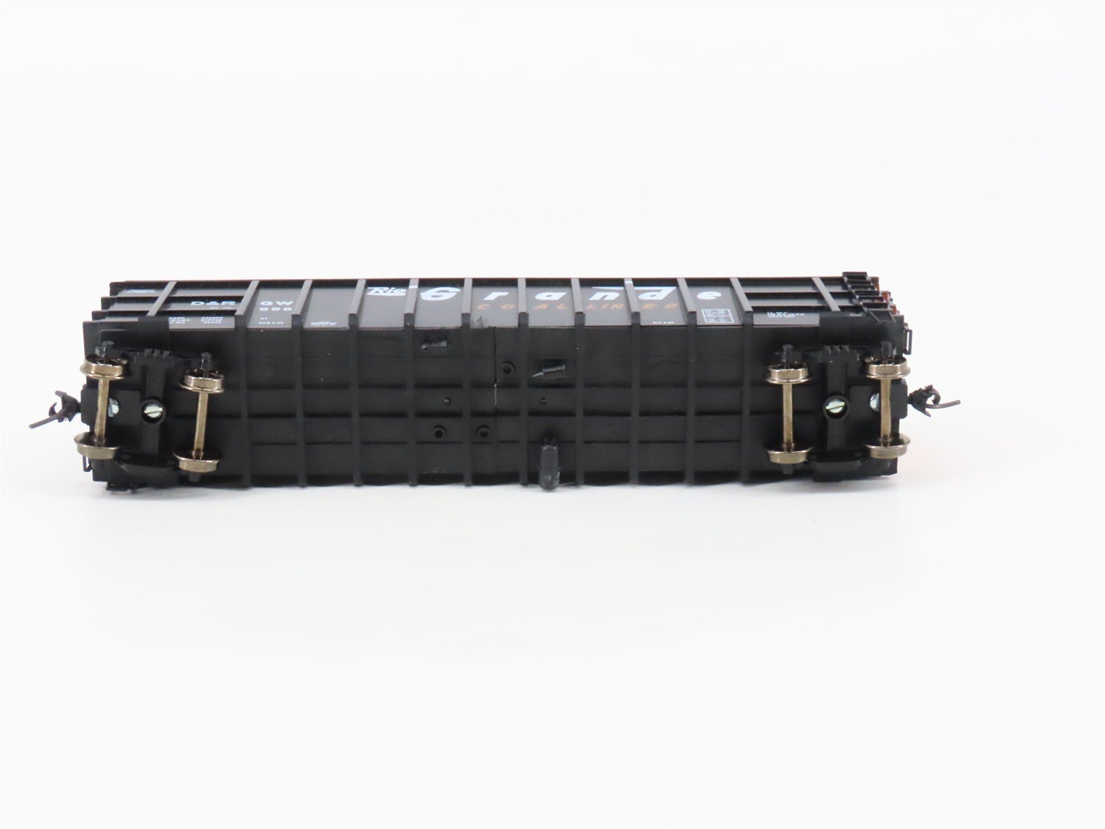 HO Roundhouse 7845 D&RGW Rio Grande Thrall Coal Liner Gondola #56996 - Upgraded