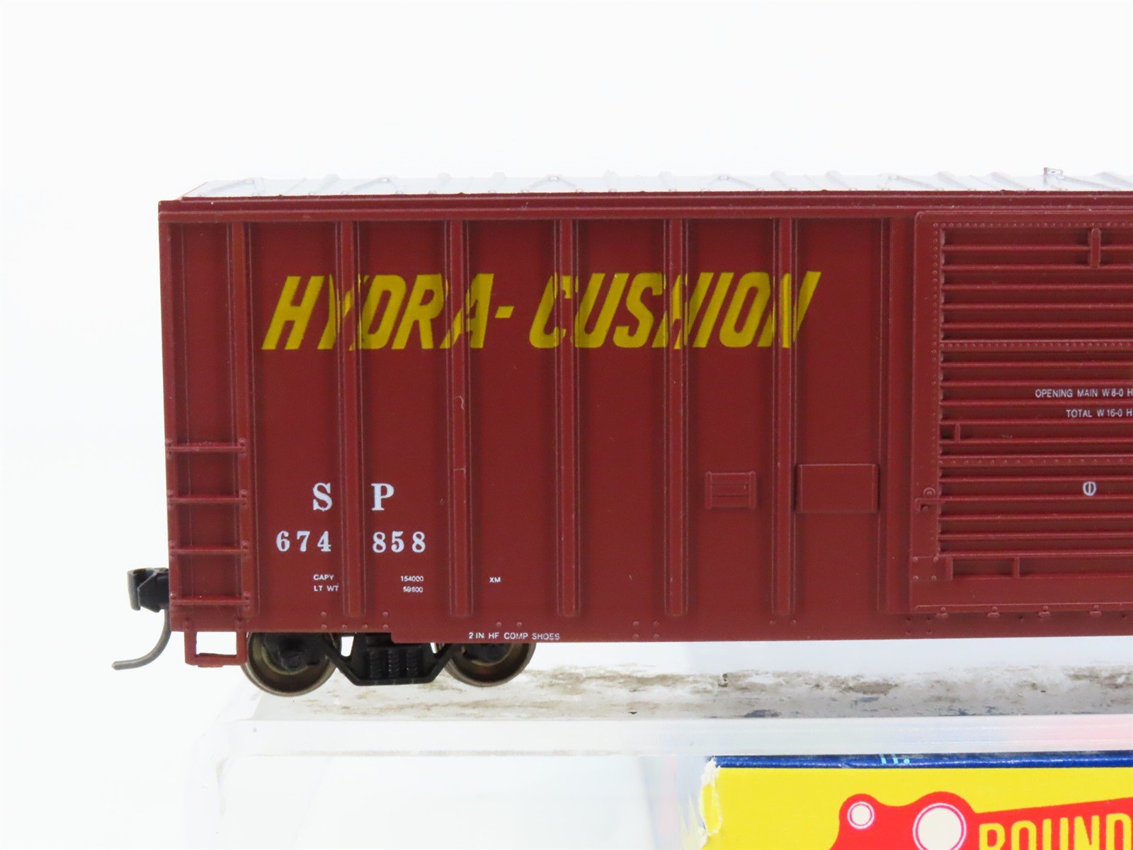 HO Roundhouse 7765 SP Southern Pacific Single Door Box Car #674858 - Upgraded