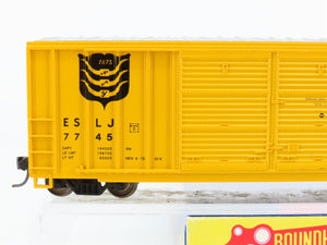 HO Scale Roundhouse 3642 ESLJ East St Louis Junction 50' Box Car #7745 -Upgraded