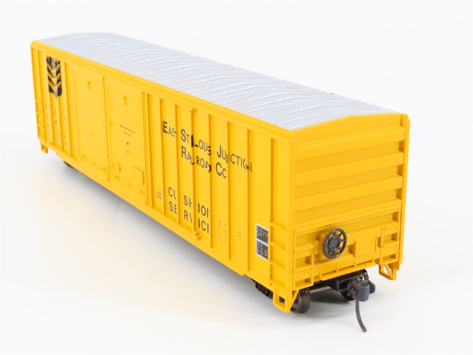 HO Scale Roundhouse 3642 ESLJ East St Louis Junction 50' Box Car #7745 -Upgraded