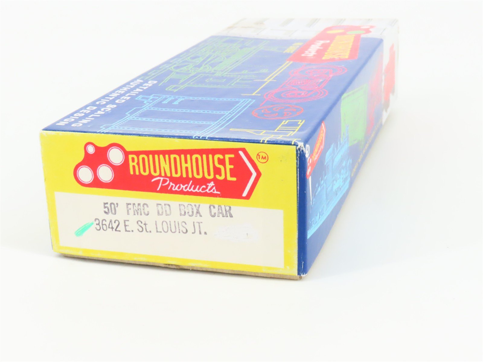 HO Scale Roundhouse 3642 ESLJ East St Louis Junction 50' Box Car #7745 -Upgraded