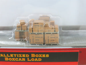 HO Scale Ertl 4165 Palletized Boxes Box Car Load - Sealed