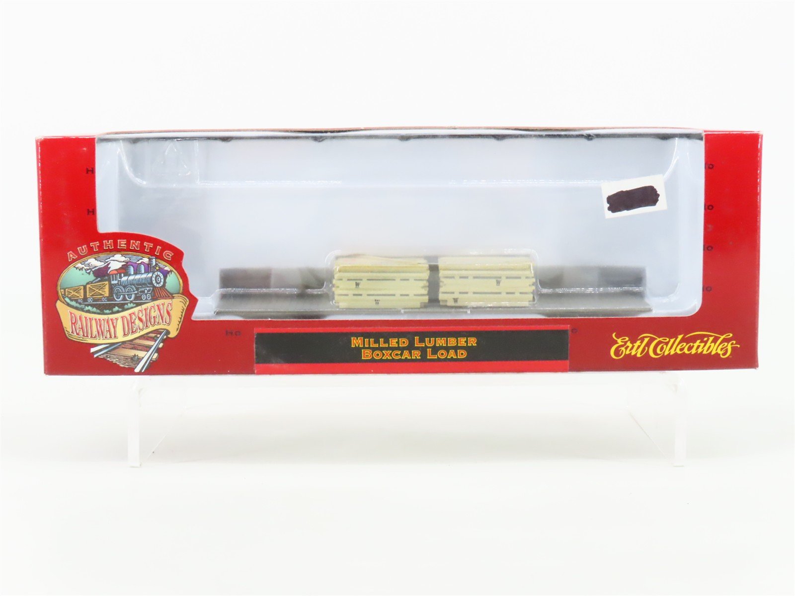 HO Scale Ertl 4277 Milled Lumber Box Car Load - Sealed