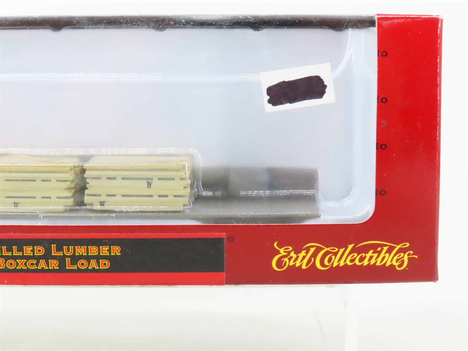 HO Scale Ertl 4277 Milled Lumber Box Car Load - Sealed