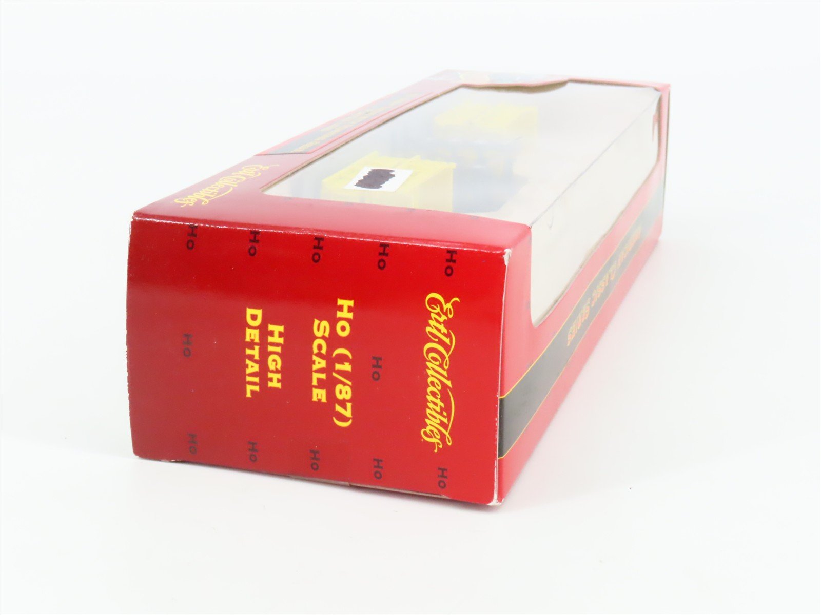 HO Scale Ertl 4085 KD Grain Boxes With Running Gear Flat Car Load - Sealed