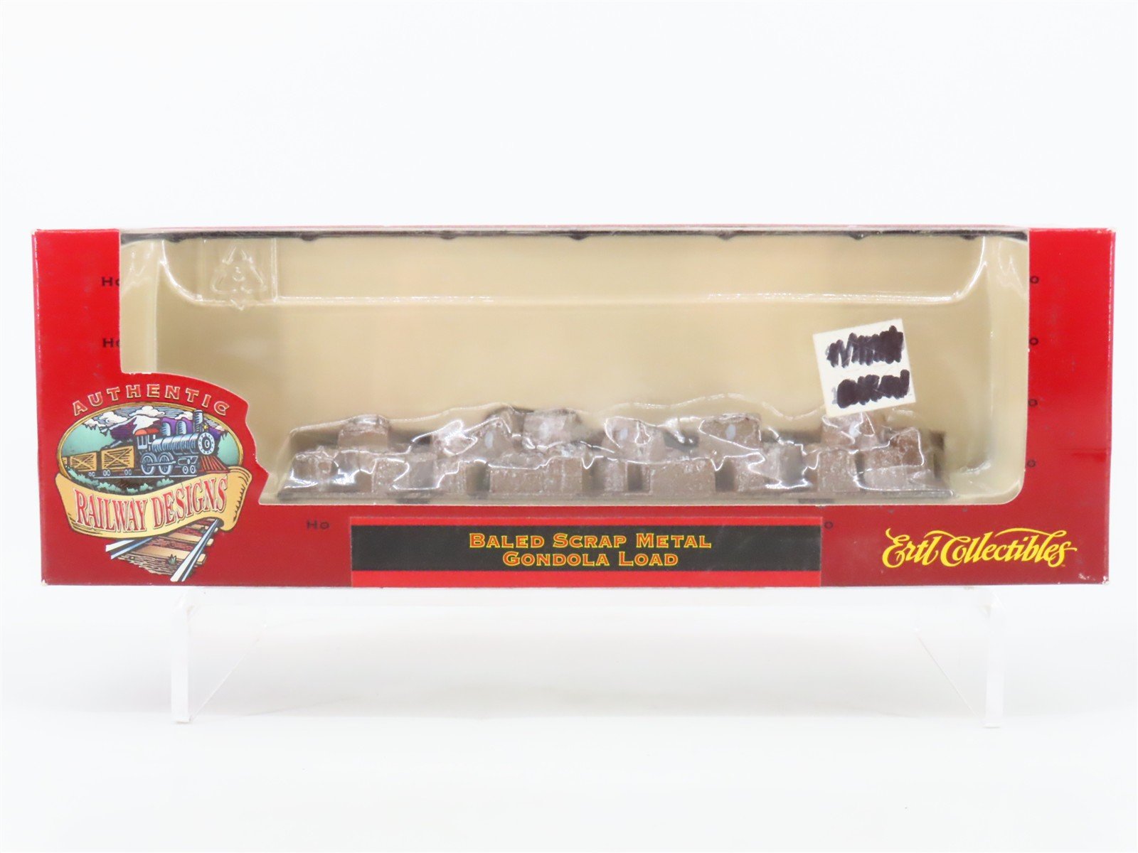HO Scale Ertl 4095 Baled Scrap Metal Gondola Load - Sealed