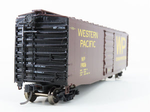 HO Scale LBF 51701 WP Western Pacific Railroad 50' Single Door Box Car #19836