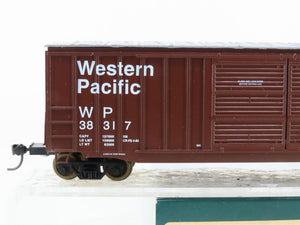 HO Scale LBF 51003 WP Western Pacific Railroad 52' Double Door Box Car #38317