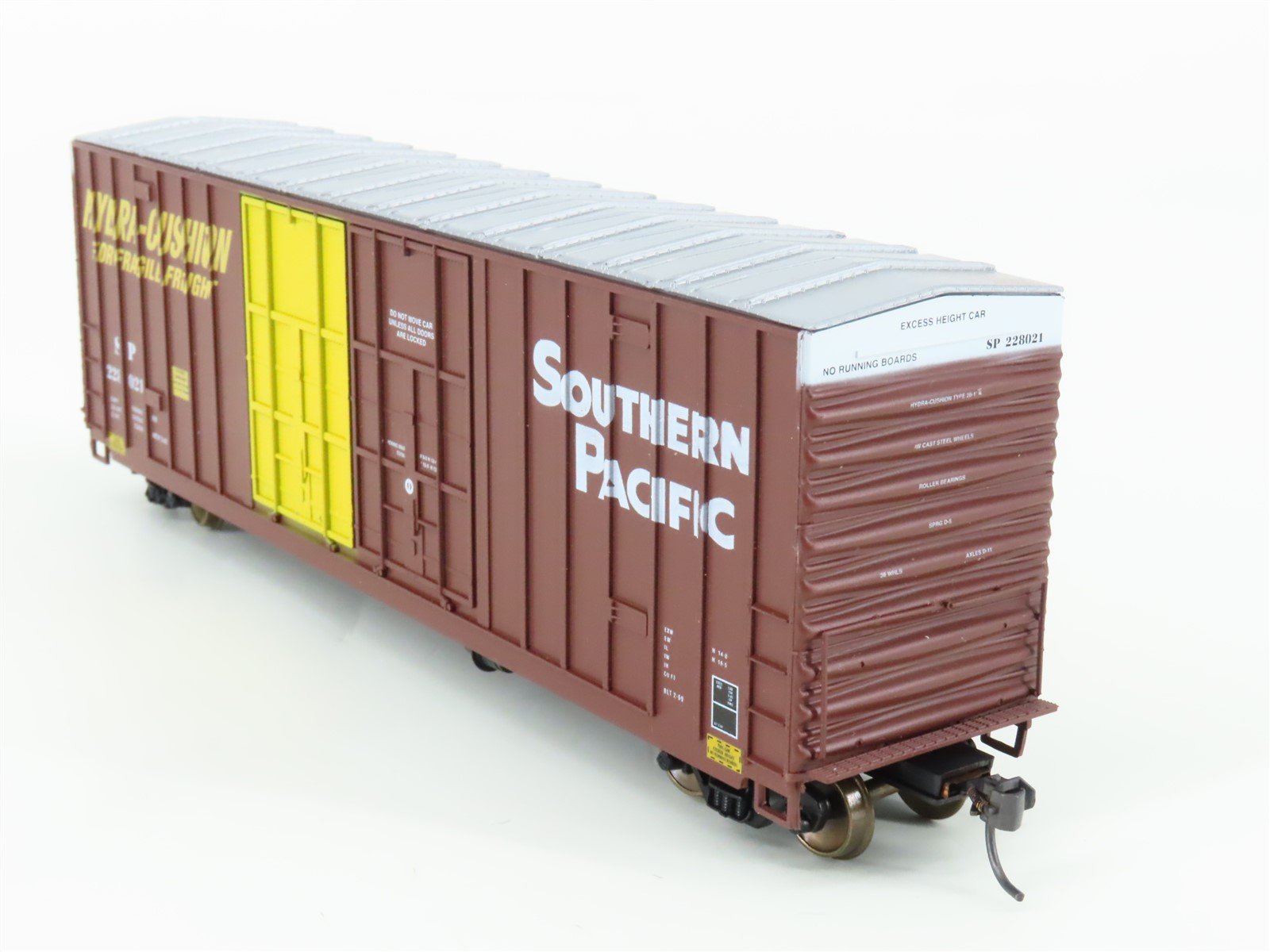 HO Scale LBF 1396 SP Southern Pacific Railroad 50' Hi Cube Box Car #228021