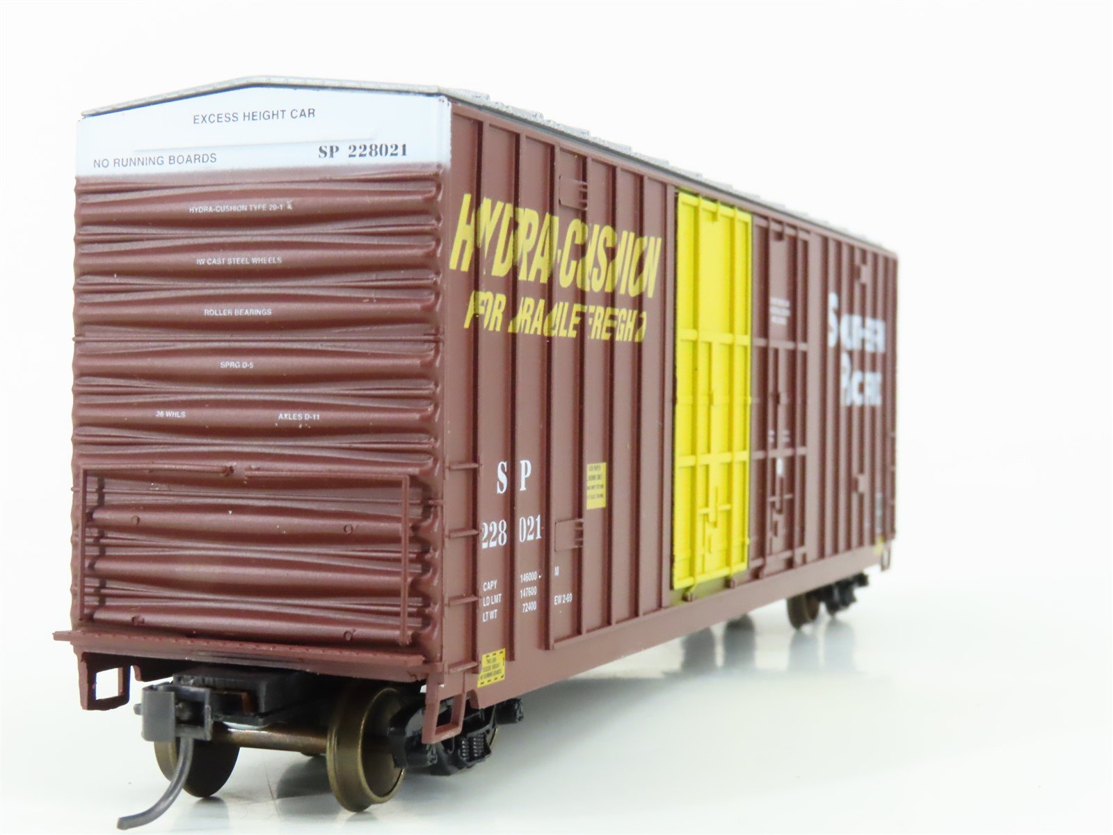 HO Scale LBF 1396 SP Southern Pacific Railroad 50' Hi Cube Box Car #228021