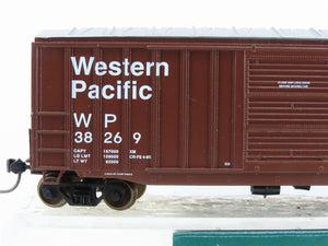 HO Scale LBF 1223 WP Western Pacific Feather 52' Double Door Box Car #38269