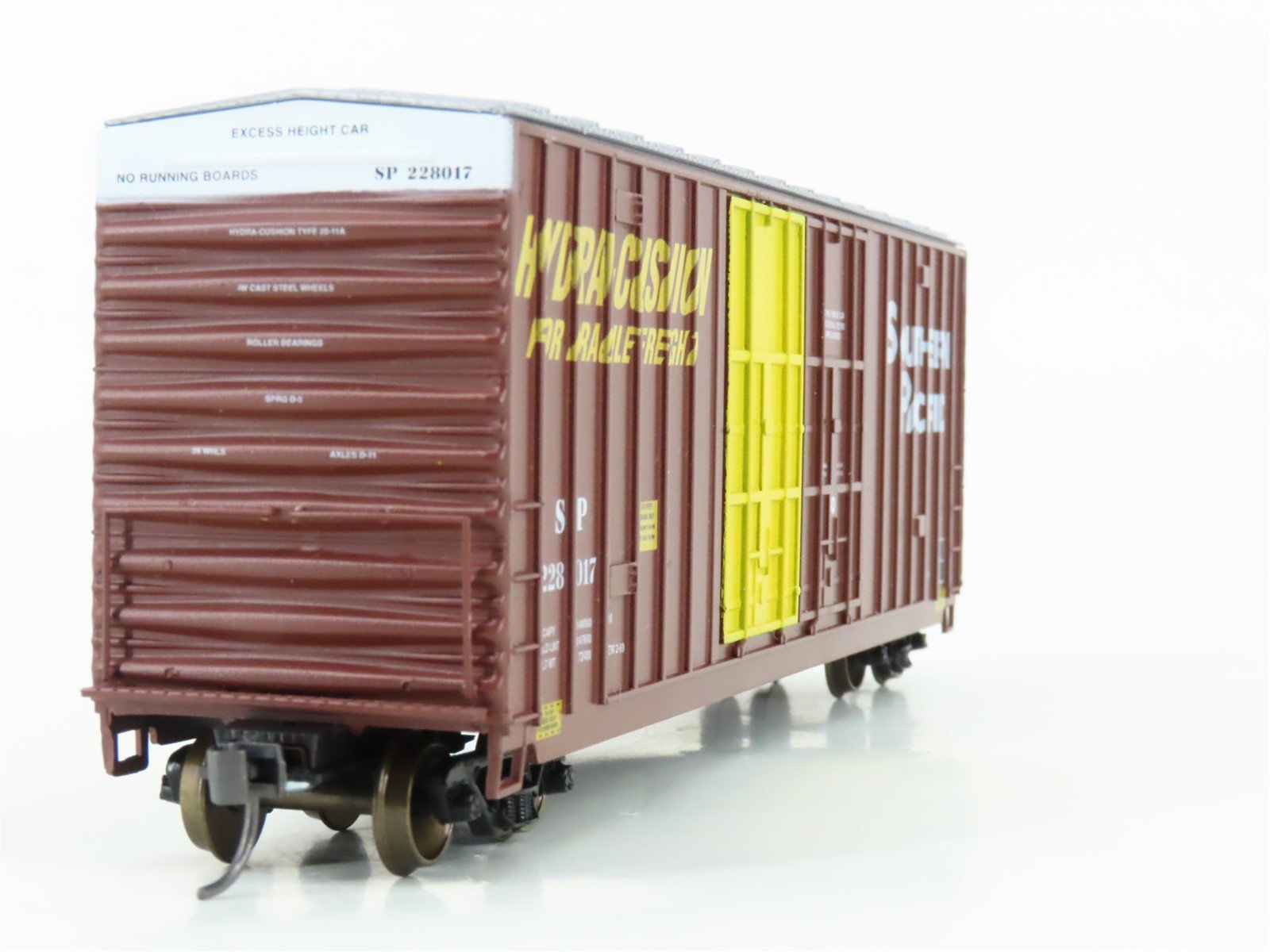 HO Scale LBF 1396 SP Southern Pacific Railroad 50' Hi Cube Box Car #228017